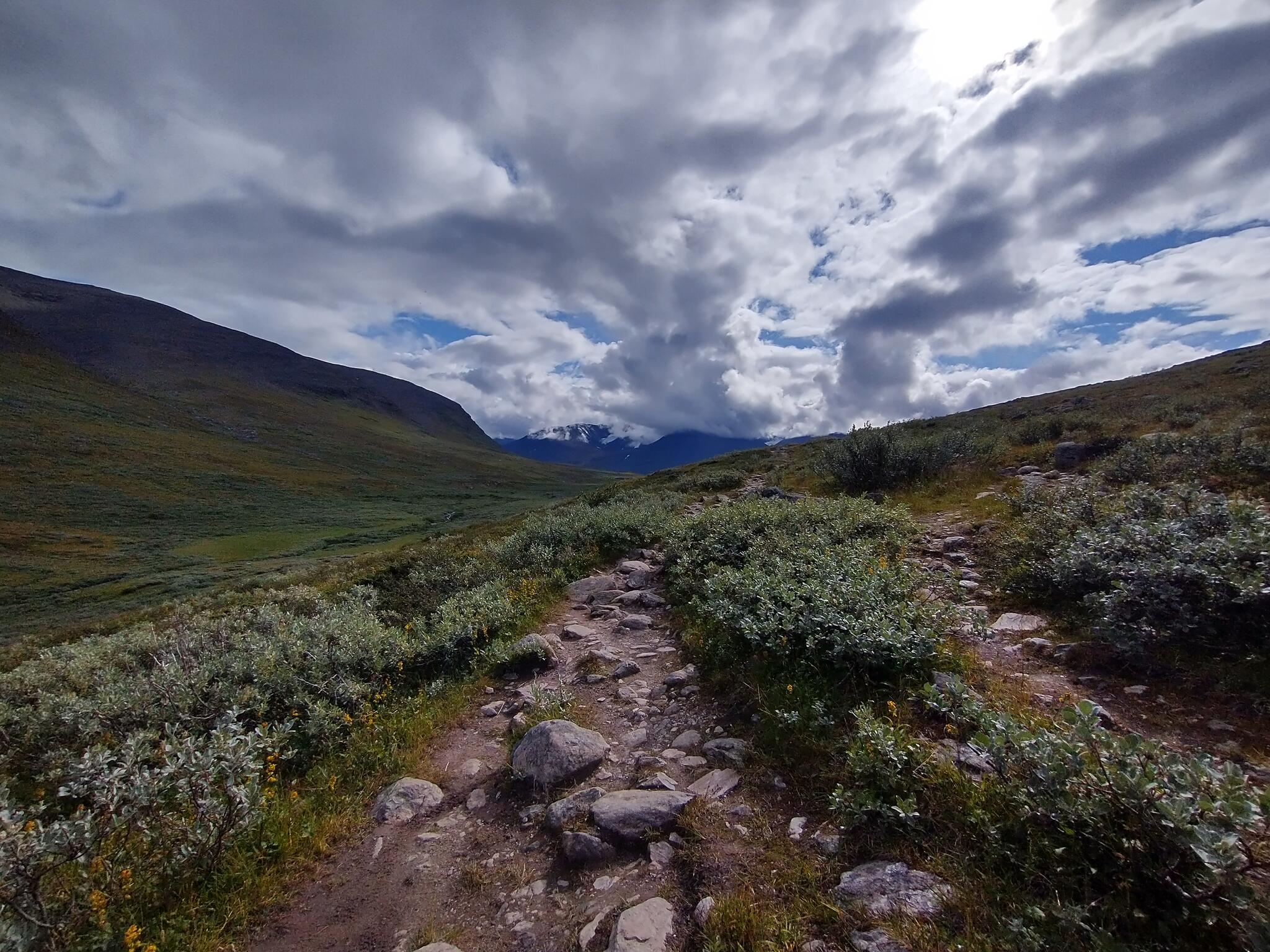 Kungsleden söderut.